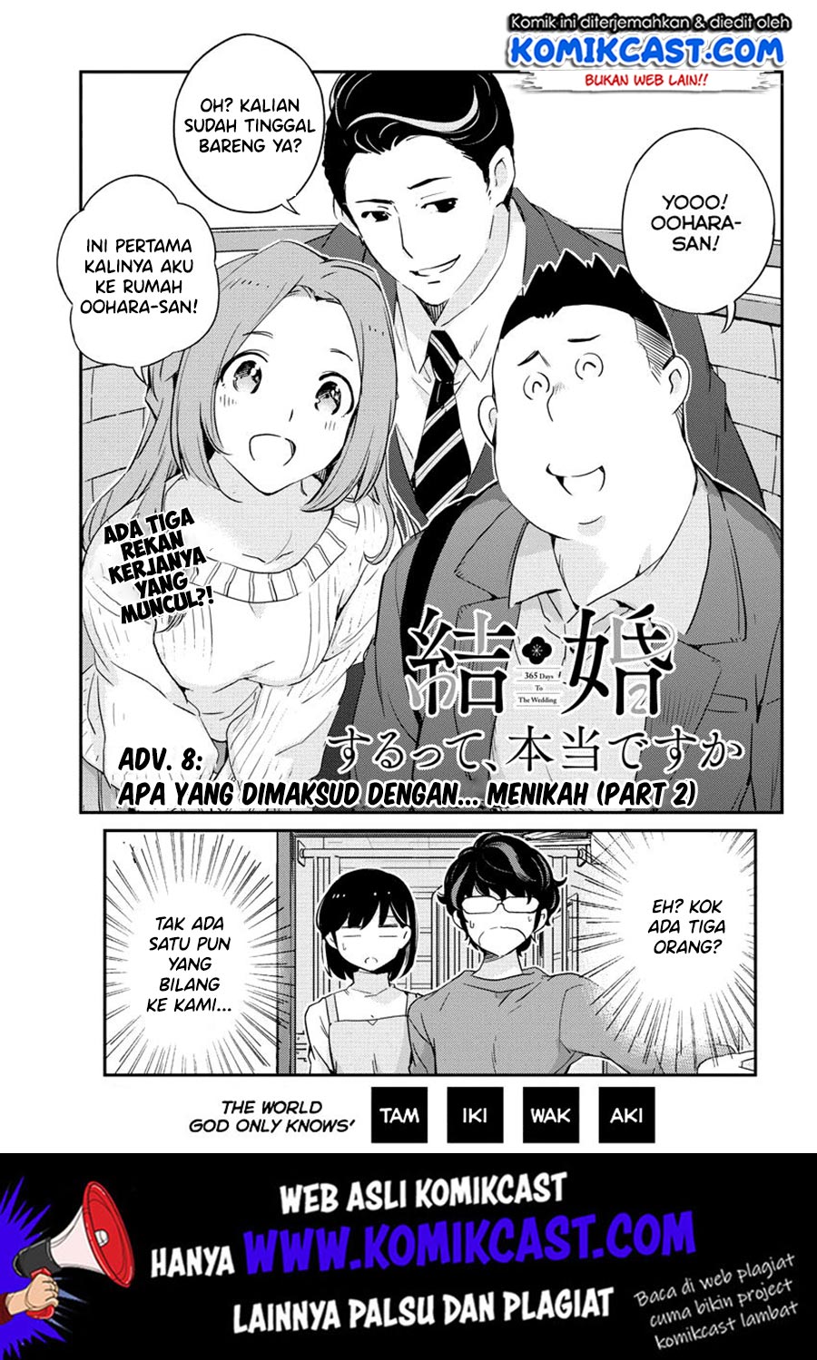 Kekkon Surutte, Hontou Desu ka? Chapter 08 Gambar 2